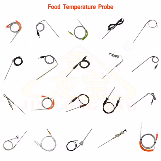 Sensor de temperatura del termómetro del Bbq de la sonda de temperatura de la carne de la cocina de la cocina para la parrilla del Bbq