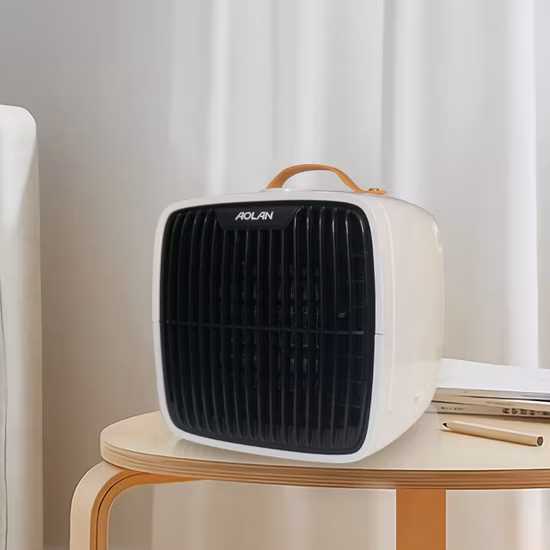 La mini oficina se puede quitar usando aires acondicionados de escritorio