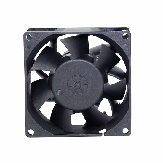 Gran oferta de alambre de cobre puro, 4 cables, ventilador de CC PWM 8038, equipo de Control Industrial, 5V, 12V, 24V, ventilador de refrigeración IP67 resistente al agua