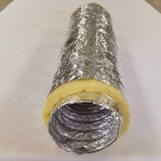 Tubería de humos flexible Bunnings Conducto de calefacción de aire en espiral resistente al calor para calentadores de aire
